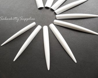 Cat Style Claw Nails Blanks w/ Nail Art PDF Tutorial DIY Kit