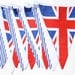 Union Jack Bunting - Union flag, Britannia, England, British bunting