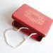 Pink and Gold Vintage Jewelry Case by Farrington - 1950s Small Travel Box