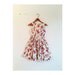1940s-1950s BEAUTIFUL garden rose floral cotton dress