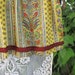 french vintage Provence curtain valance