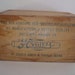 Vintage Crayon Wooden Box Old Faithful Dovercliff Rustic Farm House style Shabby Chic Box RARE
