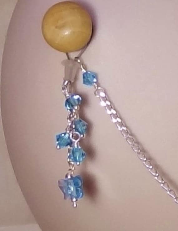 butterfly nipple rings