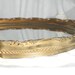 Vintage Vanity Tray Mirror, Large Oval Dresser Mirror