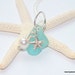 Sea Glass Beach Glass Lake Erie RARE Aqua Blue Necklace