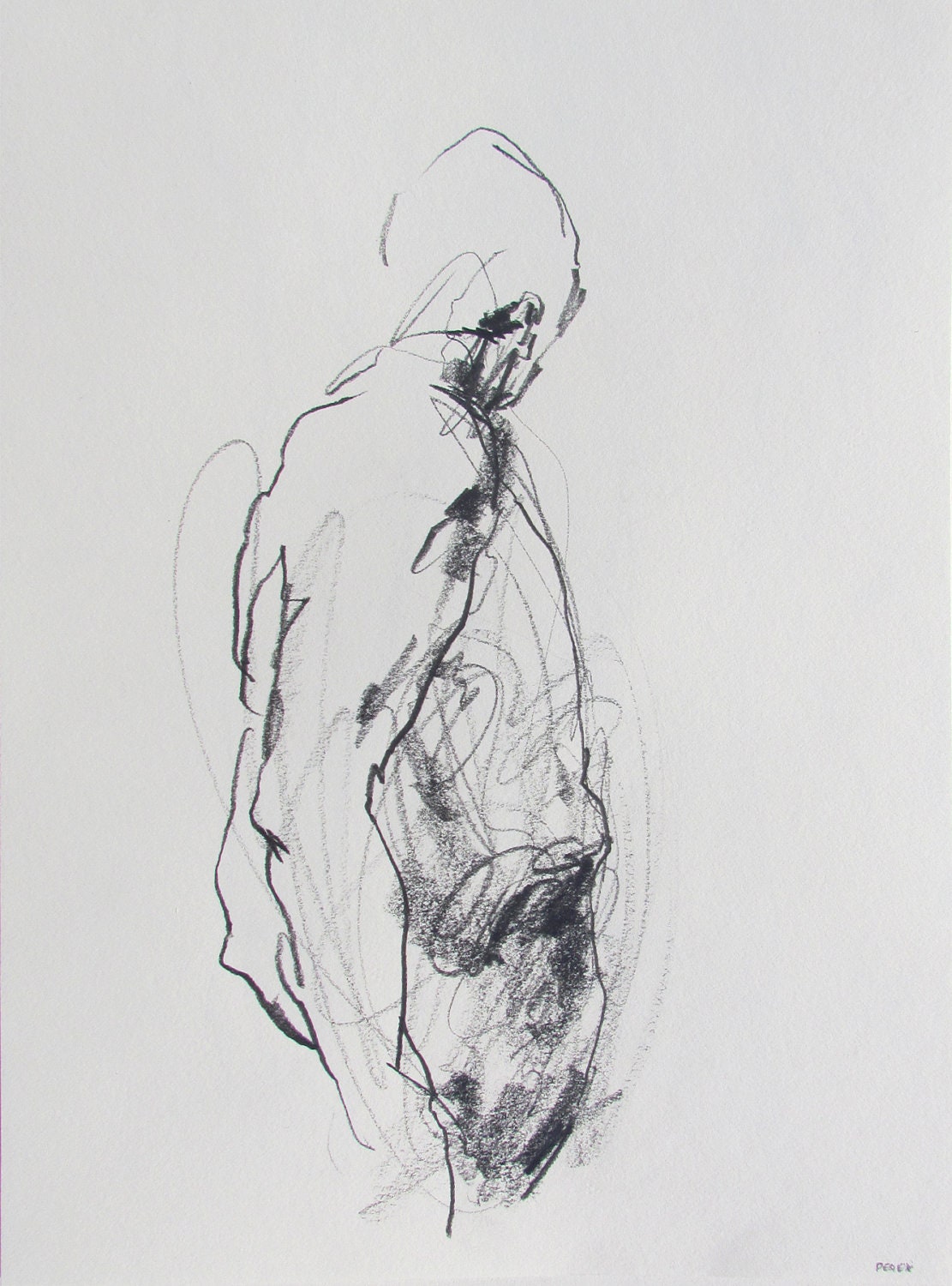 abstract figure sketch