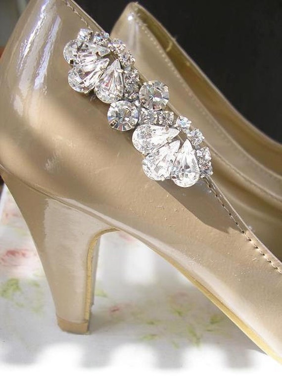 Bridal Shoe Clips Crystal Rhinestone Shoe Clips wedding Shoe