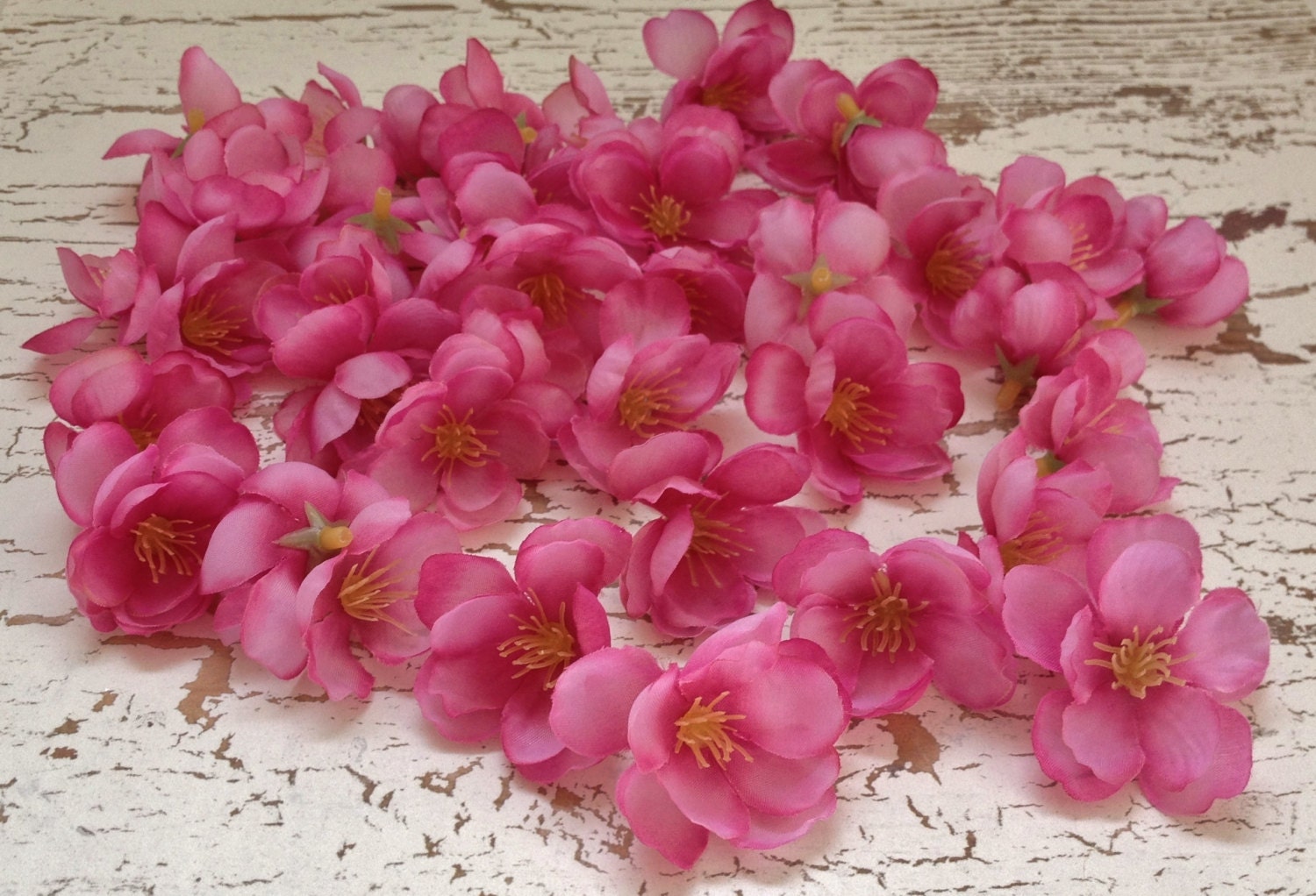 Artificial Flowers 40 Artificial Cherry Blossoms by BlissfulSilks