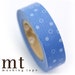 Ocean Pattern MT Washi Masking Tape Roll Japanese Adhesive Stickers WT18