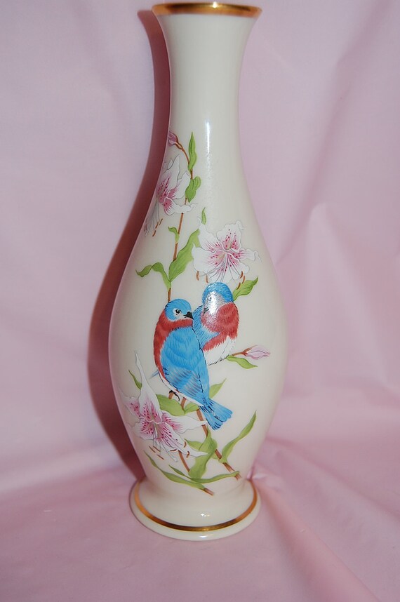 Items similar to Lenox Limited Edition Double Sided Bluebird Couple and