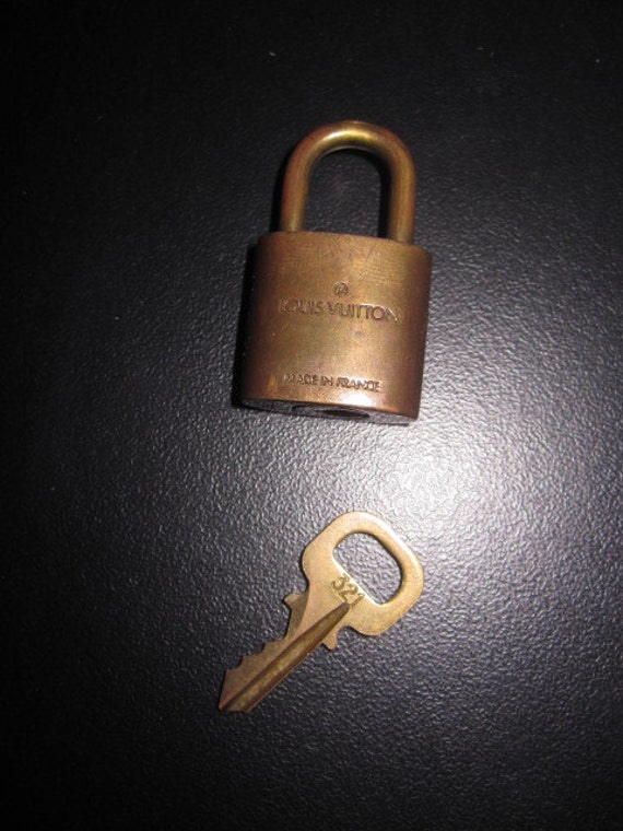 Louis Vuitton Vintage Lock and Key