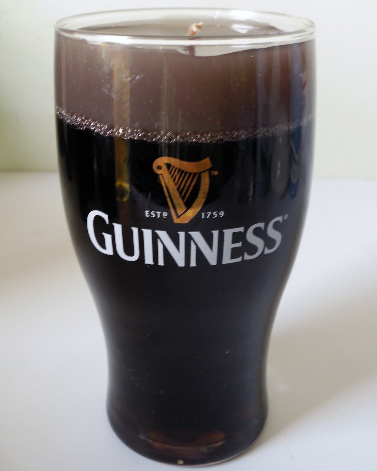Guinness Draft Beer Glass candles MANCAVE MUST HAVE