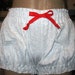 SALE--Gray Size Small Womens Cotton Ribbed Knit Bloomers