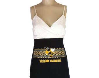 One of a Kind Gameday Shirt made w/ Georgia Tech Tshirt - Large - On Sale and Free Shipping