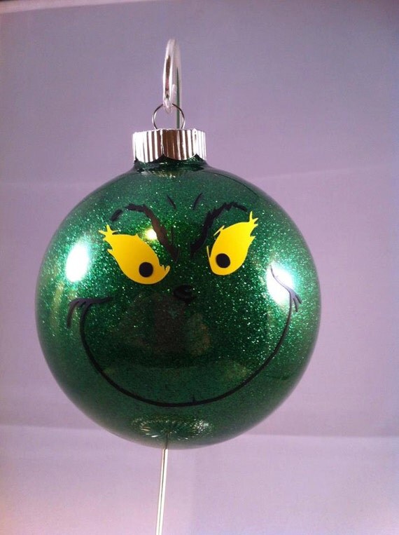 Items Similar To Grinch Ornament On Etsy