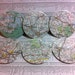 North Carolina vintage map coasters - Winston-Salem, Greensboro, Raleigh, Fayetteville and more - North Carolina, United States (Set of 6)