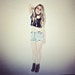 Vintage 90's GUESS Acid Wash Denim Festival Shorts // M