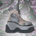 Reserved for Kfed02 // LUICHINY // RARE Club Kid Mega Wedge Vintage 90's Rave Platforms