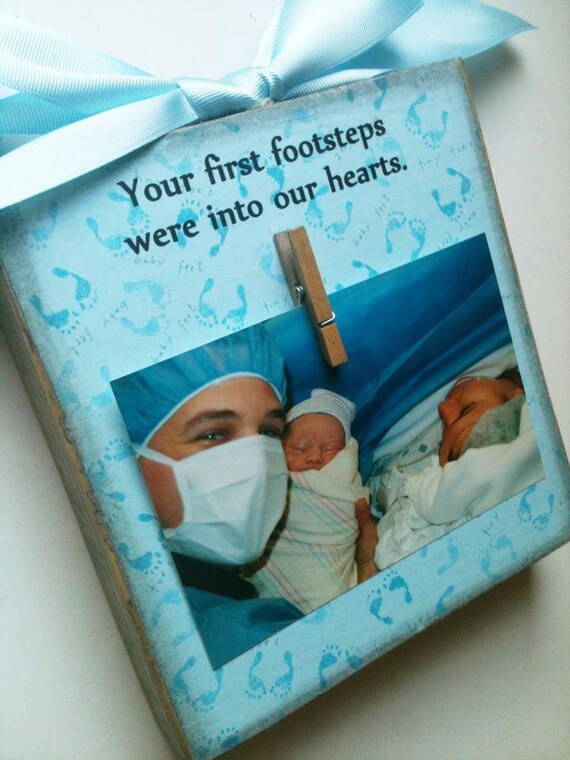 Items similar to Baby Boy Picture Frame on Etsy