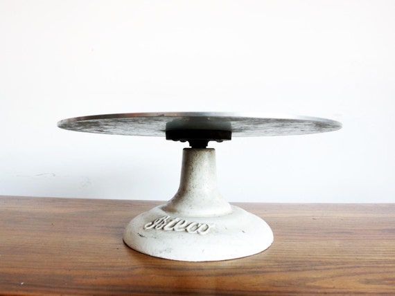 Antique Ateco Cake Stand Turntable by EastonandBelt on Etsy