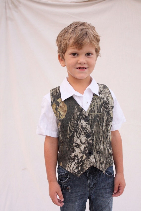 Boys vest Ring bearer vest Wedding party outfit Toddler boy