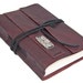 Burgundy Leather Journal