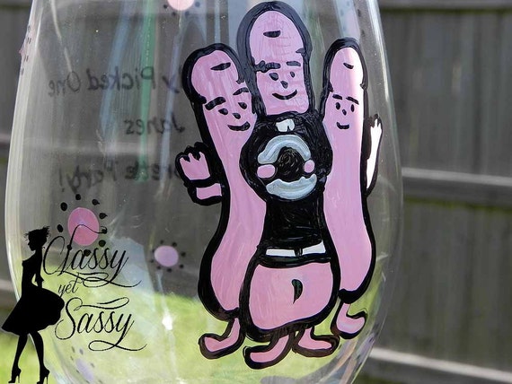 She Finally Picked One-Bachelorette Wine Glass