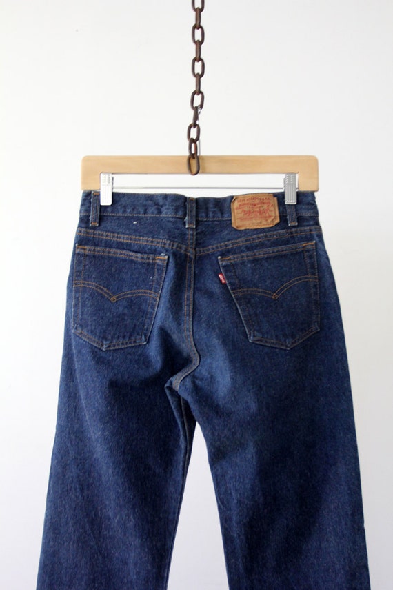Vintage Levis Jeans / 1980s Levis 701 Jeans / Waist 29