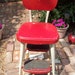 Vintage Ames Maid Step Stool Chair.