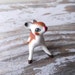 Tiny Hand Painted Vintage Ceramic Deer FREE SHIPPING