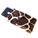 Small Giraffe Print Cell Phone Cozy Gadget Sleeve for iPhone Fabric Phone Case Animal Print Accessory - Ready to Ship