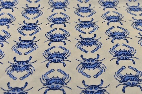 Adorable Cotton Crab Fabric from Michael Miller by sewnunsewn