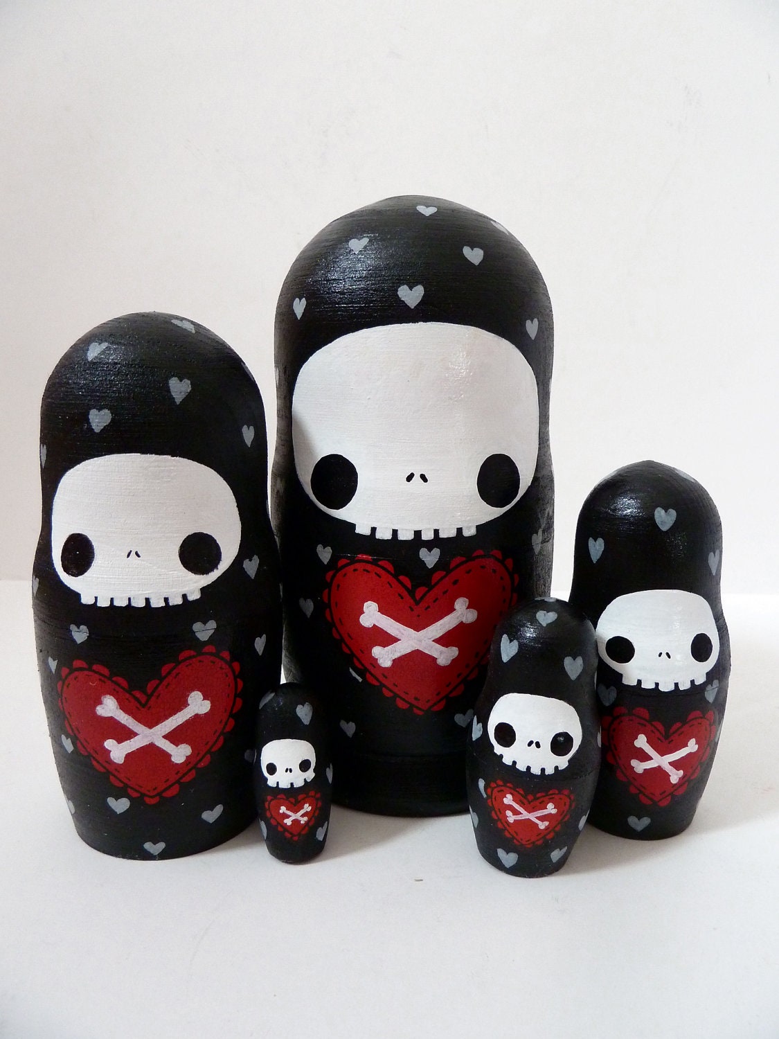 gothic nesting dolls