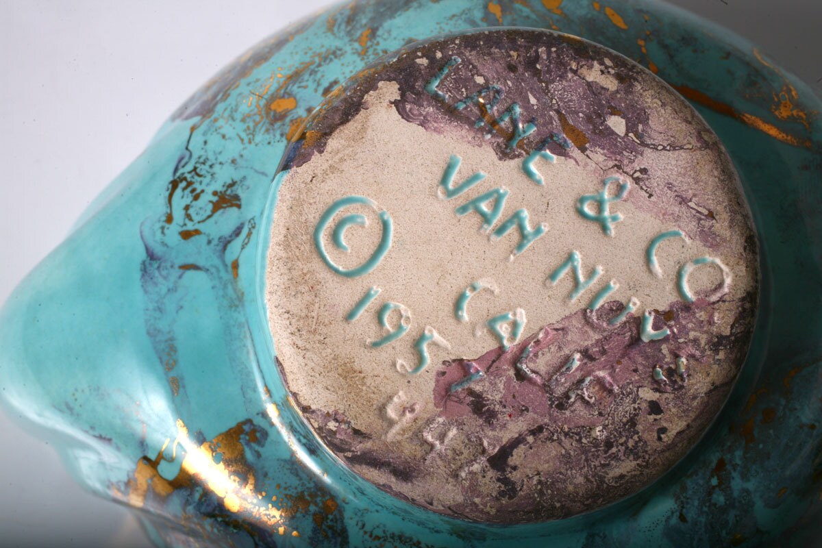 1957 Lane & Co. Van Nuys Calif. Planter