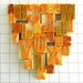A to Z - 26 Designer Wooden Type - Symphony Series - DIY - MV64