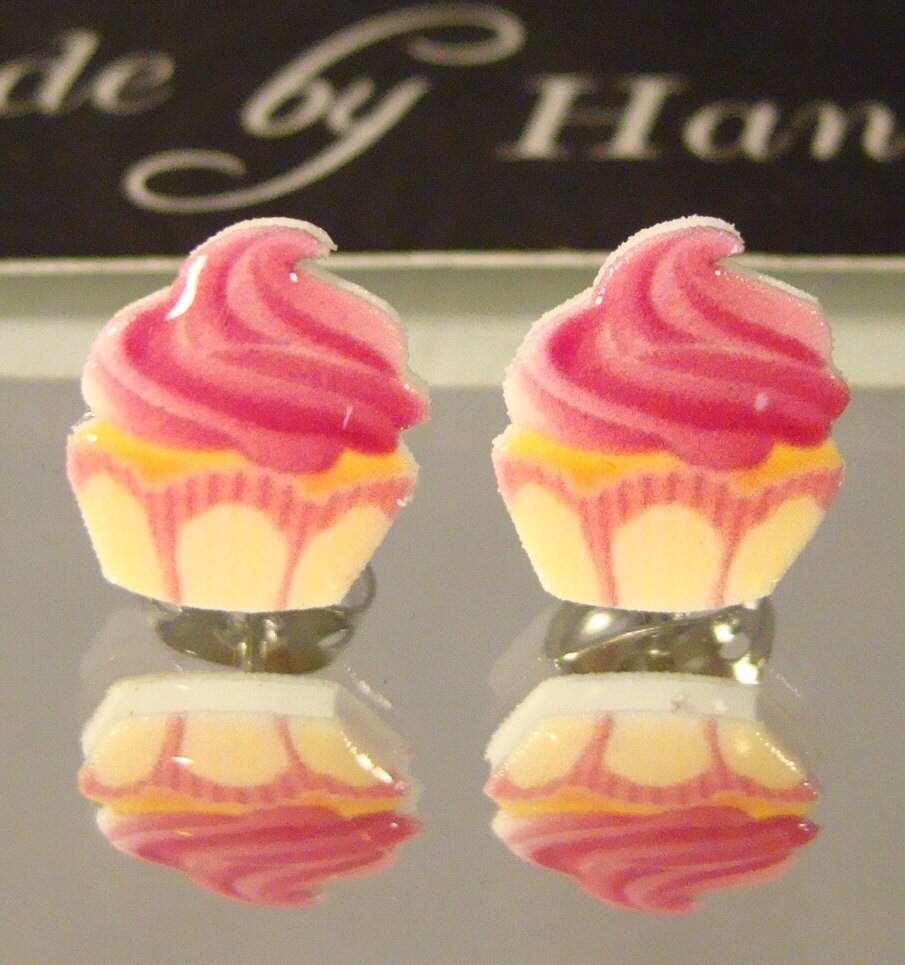 Cupcake Stud Earrings