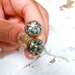 Shimmering Raw Pyrite Stud Earrings - Natural Glam - Boho Chic - Fashion Accessories