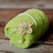 Lime Green Knit Wrap, Newborn Photo Prop, Baby Wrap Set, Newborn Knit Wrap, BABY Headband, Newborn Layer, Newborn Headband, Stretch Knit