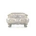 Vintage Jewelry Box, 1940s, jewelry casket, Repousse Silverplate, Art Nouveau trinket chest, Large