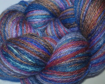 Handspun BFL Yarn Sappheiros - 502m/548y