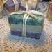 Travel size soaps - trial size soaps - 3 mini soap bars - shea butter- organic-