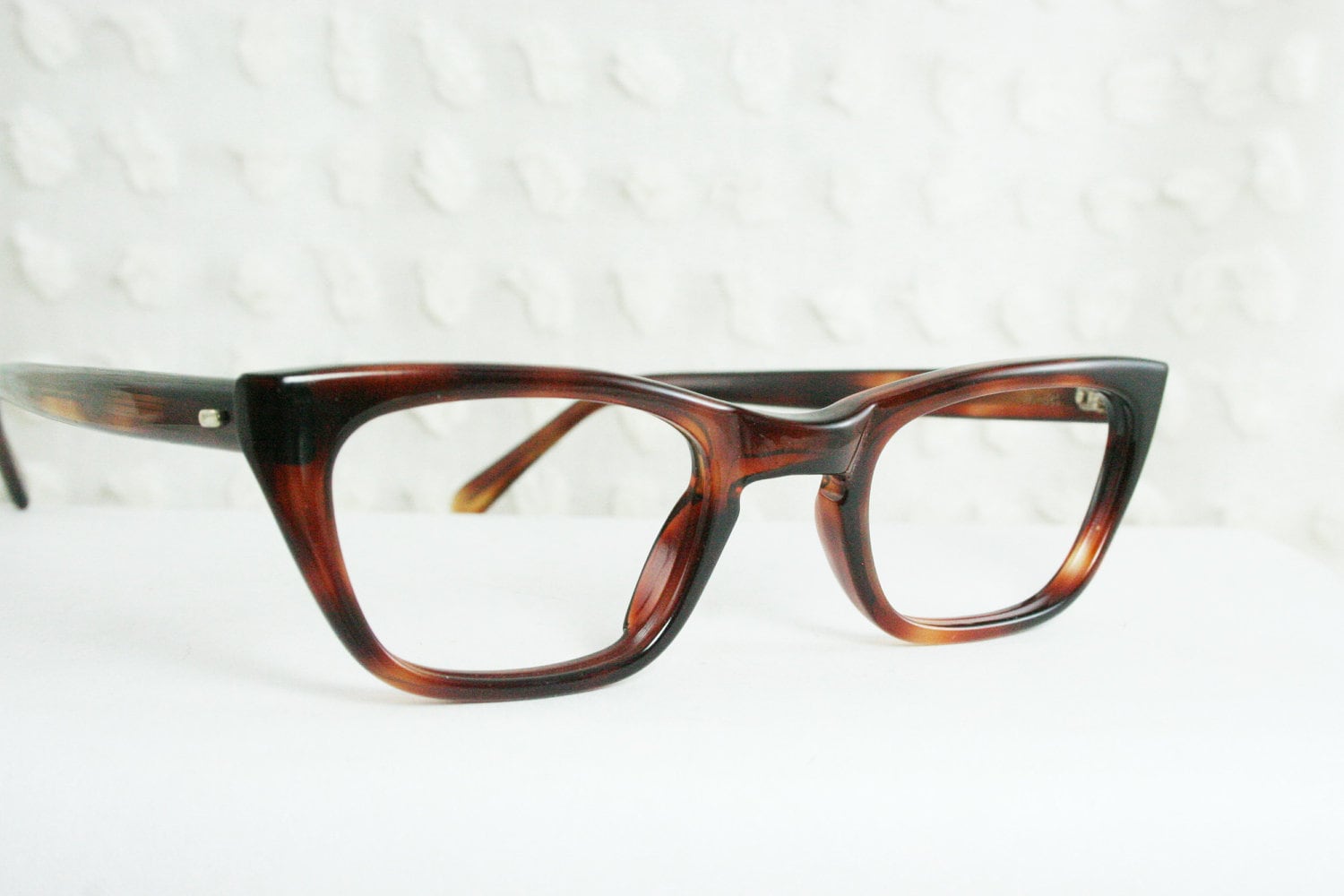 60s Cat Eye Glasses 50s Tortoise Eyeglasses Womens by DIAeyewear