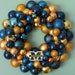 MICHIGAN WOLVERINES Ornament Wreath