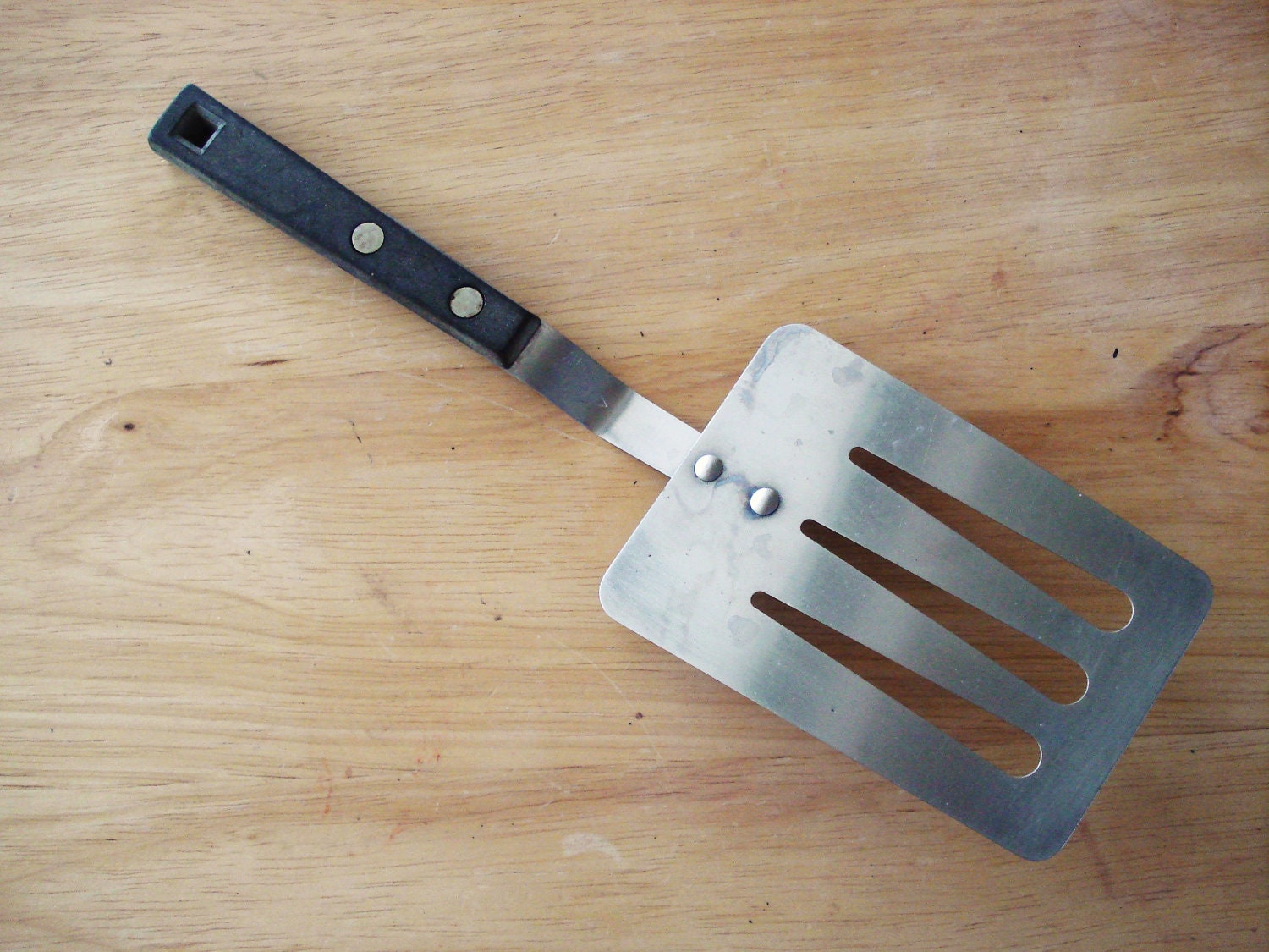 HOUSEHOLD MFG Stainless Steel USA Slotted Spatula Kitchen