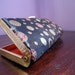 Vintage 1950s Black and Gold Minaudiere Eyeglass Case For Sunglasses or Small Evening Clutch Handbag
