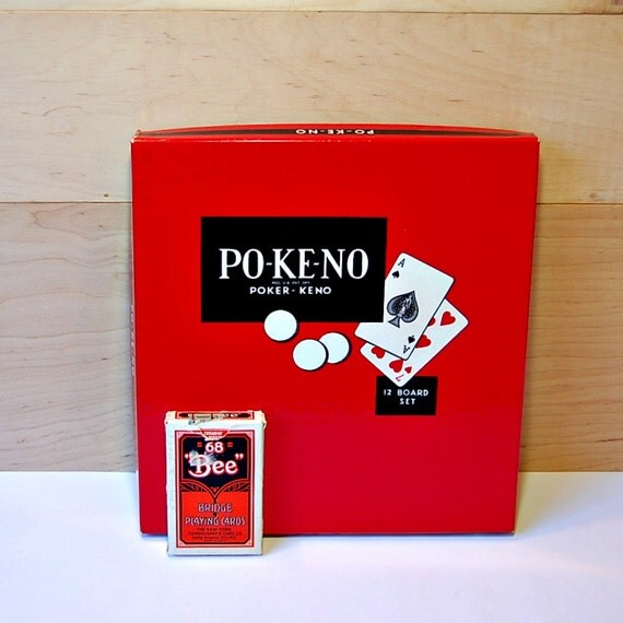 images of old pokeno game cards