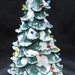 Snowy Edged Ceramic Christmas tree