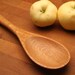 Wooden spoon for heavy duty use of White Oak wood