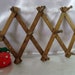Vintage Wooden Peg Rack