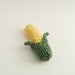 Play Food / Corn / Halloween Toys / Halloween Gifts / Kids Toy / Baby Toys / Crochet Food / Amigurumi Food / Dog Toy / Halloween Decor